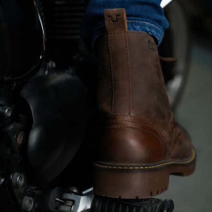 Derby Rusty Wrangler Motorcycle Boots | Trip Machine Boots