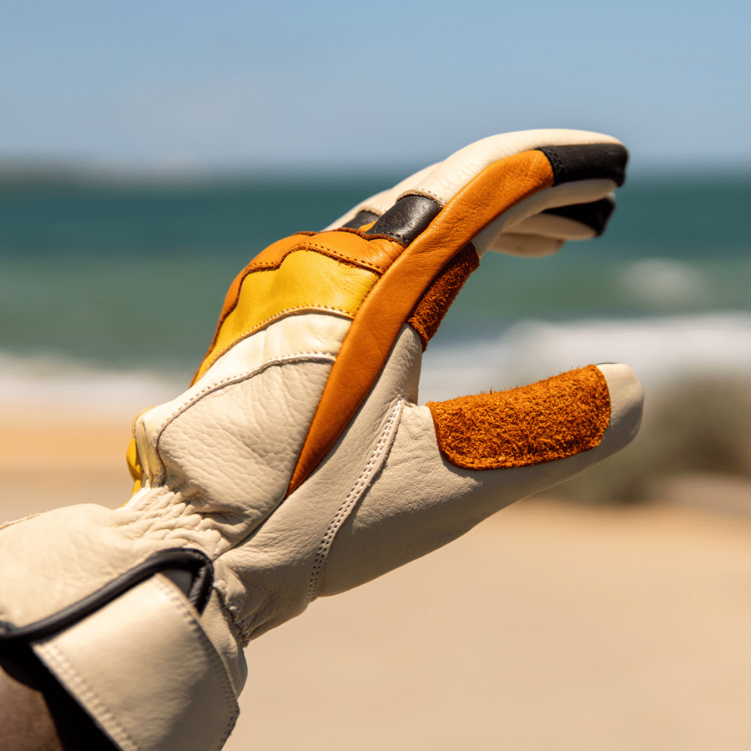 *NEW* The 'Sumner' Gloves | Retro Motorbike Gauntlet Gloves