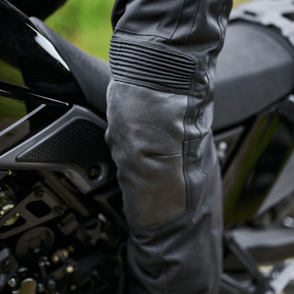 'Tallarook' Waterproof ADV Motorbike Pants | 1000D Cordura Leather Kevlar